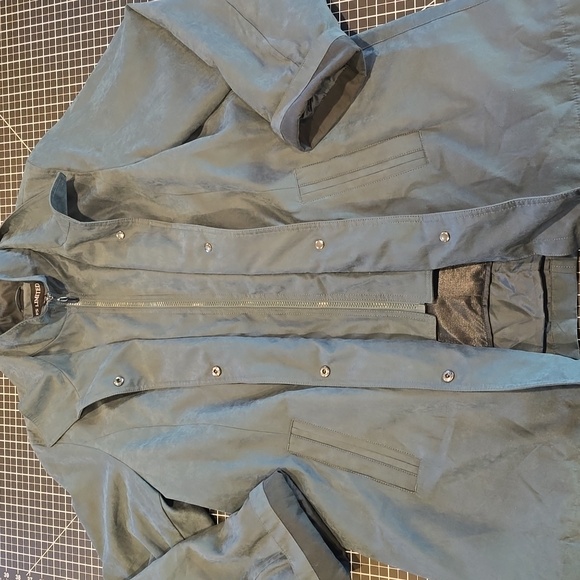 Women's FS Limited Blue Raincoat - Picture 7 of 16